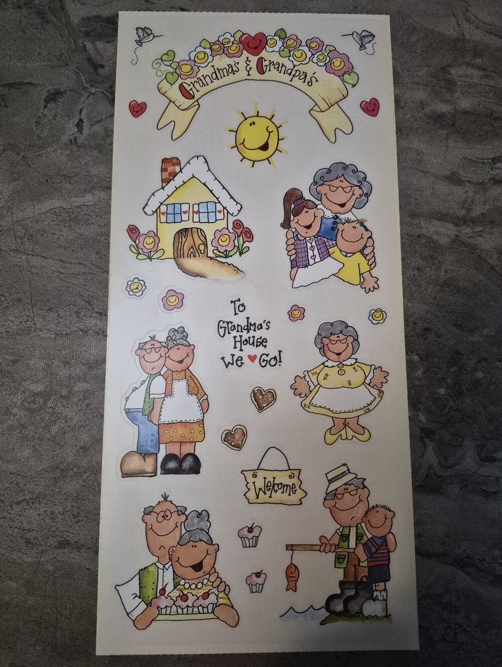Vintage Sandy Lion Scrapbook Stickers - Picture 5 of 5